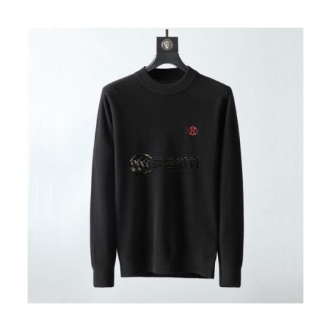 ✨[에르메스]Hermes 2020 Mens Crew-neck Wool Sweater - 에르메스 2020 남성 크루넥 울 스웨터 Her0566x.Size(m - 3xl).블랙