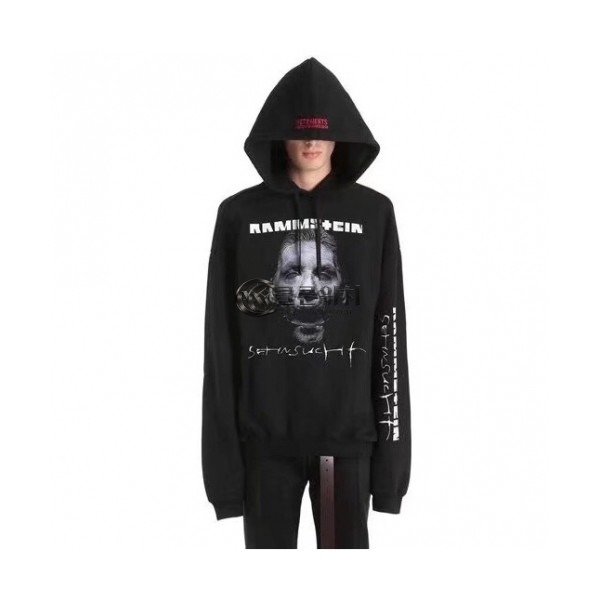 ✨[베트멍]Vetements 2020 Mm/Wm Logo Oversize Cotton Hoodie - 베트멍 2020 남자 로고 오버사이즈 코튼 후드티 Vet0049x.Size(s - xl).블랙