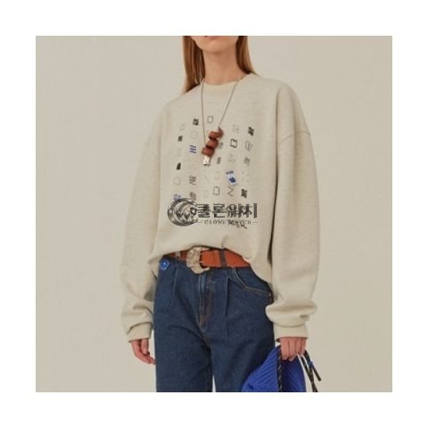 ✨ADER Womens Minimal Cotton Tshirts Ivory - ADER 2021 남성여성 미니멀 코튼 긴팔티 Ade0030x Size(s - l) 아이보리