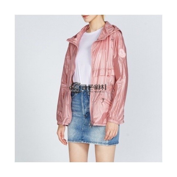 ✨[몽클레어]Moncler 2020 Womens Logo Casual Windproof Jackets - 몽클레어 2020 여성 로고 캐쥬얼 방풍 자켓 Moc01738x.Size(m - l).핑크