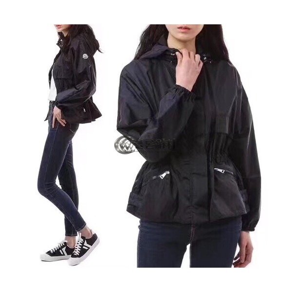 ✨[몽클레어]Moncler 2020 Womens Logo Casual Windproof Jackets - 몽클레어 2020 여성 로고 캐쥬얼 방풍 자켓 Moc01870x.Size(s - l).블랙