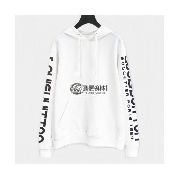✨[루이비통]Louis vuitton 2020 Mm/Wm Logo Cotton Hoodie - 루이비통 2020 남자 로고 코튼 후디 Lou01652x.Size(s - xl).화이트