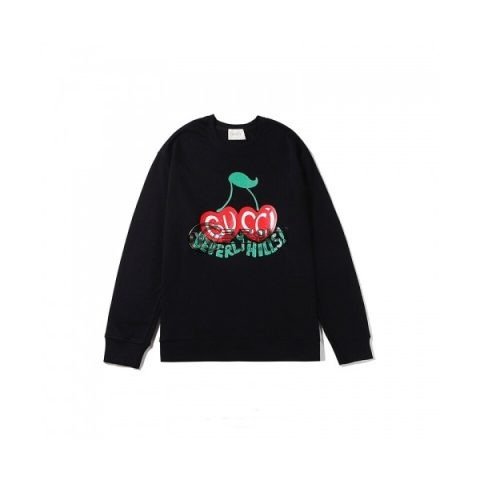 ✨[구찌]Gucci 2020 Mm/Wm Logo Crew-neck Cotton Oversize Tshirts - 구찌 2020 남자 로고 코튼 크루넥 코튼 오버사이즈 긴팔티 Guc02943x.Size(s - 2xl).블랙