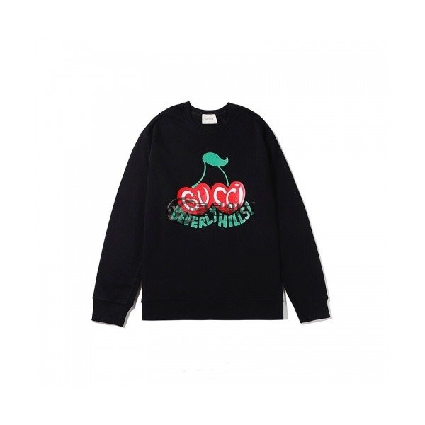 ✨[구찌]Gucci 2020 Mm/Wm Logo Crew-neck Cotton Oversize Tshirts - 구찌 2020 남자 로고 코튼 크루넥 코튼 오버사이즈 긴팔티 Guc02943x.Size(s - 2xl).블랙