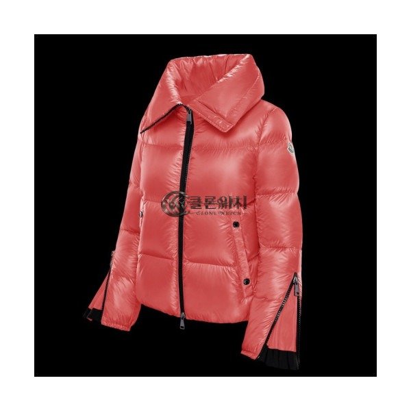✨[매장판]Moncler 2019 Womens Patch Logo Modern Down Padding - 몽클레어 2019 여성 패치 로고 모던 다운 패딩 Moc0554x.Size(s - l).핑크