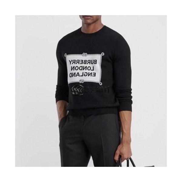 ✨[버버리]Burberry 2020 Mens Casual Sweaters - 버버리 2020 남성 캐쥬얼 스웨터 Bur03088x.Size(m - 3xl).블랙