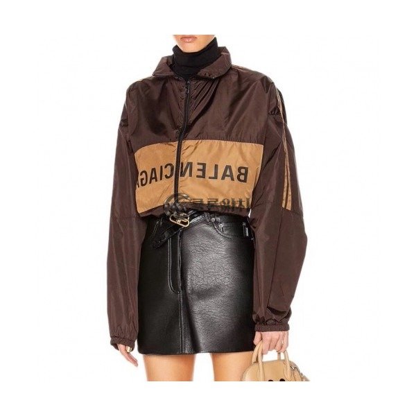 ✨[발렌시아가]Balenciaga 2020 Mm/Wm Logo Casual Windproof Jackets - 발렌시아가 2020 남/녀 로고 캐쥬얼 오버사이즈 방풍 재킷 Bal0639x.Size(s - xl).브라운