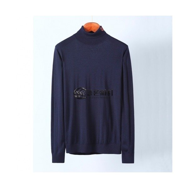 ✨[에르메스]Hermes 2020 Mens Turtle-neck Wool Sweater - 에르메스 2020 남성 터틀넥 울 스웨터 Her0561x.Size(m - 3xl).네이비