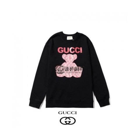 ✨[구찌]Gucci 2020 Mm/Wm Logo Crew-neck Cotton Tshirts - 구찌 2020 남/녀 로고 코튼 크루넥 코튼 긴팔티 Guc02982x.Size(s - 2xl).블랙
