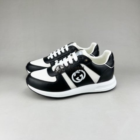 ✨구찌 남성 클래식 블랙 스니커즈- Gucci Mens Black Sneakers