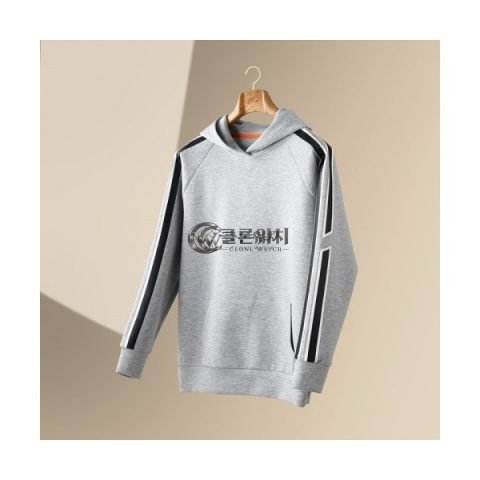 ✨Hermes Mens Logo Casual Cotton Hoodie Gray - 에르메스 2021 남성 로고 캐쥬얼 코튼 후드티 Her0690x Size(m - 3xl) 그레이