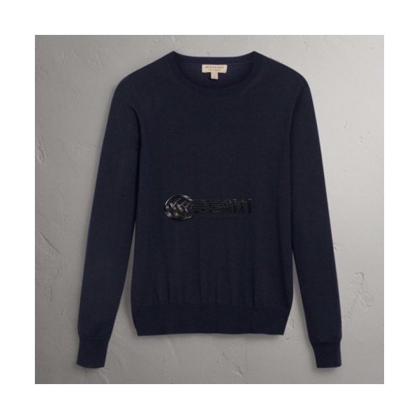 ✨Burberry 2019 Womens Retro Logo Crew - neck Sweater - 버버리 2019 여성 레트로 로고 크루넥 스웨터 Bur01119x.Size(xs - l).네이비