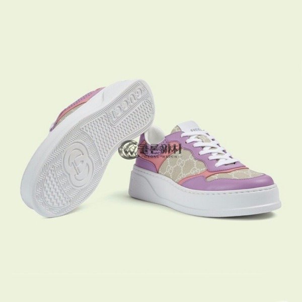 ✨구찌 여성 트렌디 핑크 스니커즈- Womens Pink Sneakers