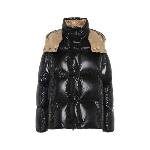 ✨Moncler 2019 Womens Patch Logo Modern Down Padding - 몽클레어 2019 여성 패치 로고 모던 다운 패딩 Moc0613x.Size(s - xl).블랙
