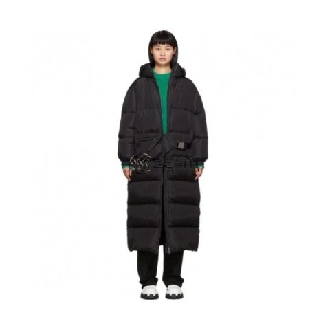 ✨Prada 2019 Womens Logo Casual Duck Down Padding - 프라다 2019 여성 로고 캐쥬얼 덕다운 패딩 Pra0487x.Size(s - xl).블랙
