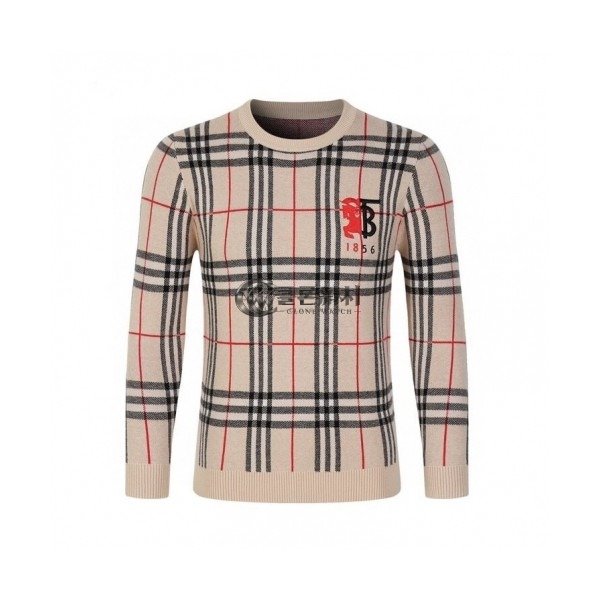 ✨[버버리]Burberry 2020 Mens Casual Sweaters - 버버리 2020 남성 캐쥬얼 스웨터 Bur03124x.Size(l - 3xl).베이지