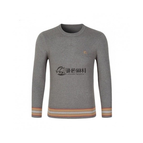 ✨[버버리]Burberry 2020 Mens Casual Sweaters - 버버리 2020 남성 캐쥬얼 스웨터 Bur03121x.Size(l - 4xl).그레이