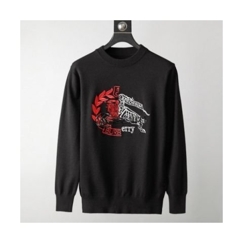 ✨Burberry 2019 Mens Retro Logo Crew - neck Sweater - 버버리 2019 남성 레트로 로고 크루넥 스웨터 Bur0955x.Size(m - 3xl).2컬러(블랙/화이트)