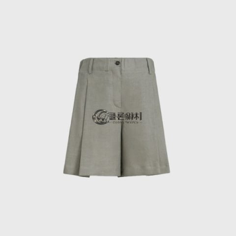 ✨브루넬로쿠치넬리 여성 플리츠 쇼츠