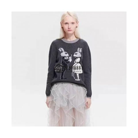 ✨Gucci 2019 Womens Casual Crew-neck Sweater - 구찌 2019 여성 캐쥬얼 크루넥 스웨터 Guc01597x.Size(s - l).그레이