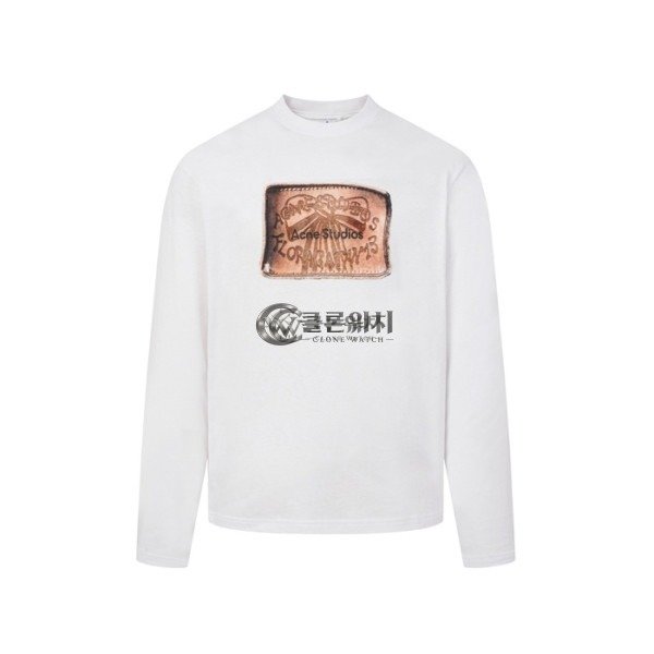✨아크네 남성 라운드 긴팔티