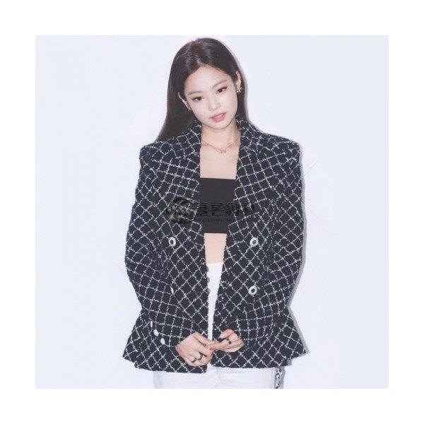 ✨Chanel 2019 Womens Classic Tweed Jacket - 샤넬 2019 여성 클래식 트위드 자켓 Cha0489x.Size(s - l).블랙