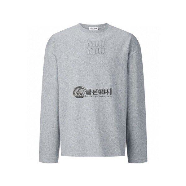 ✨미우미우 남/녀 라운드 긴팔티