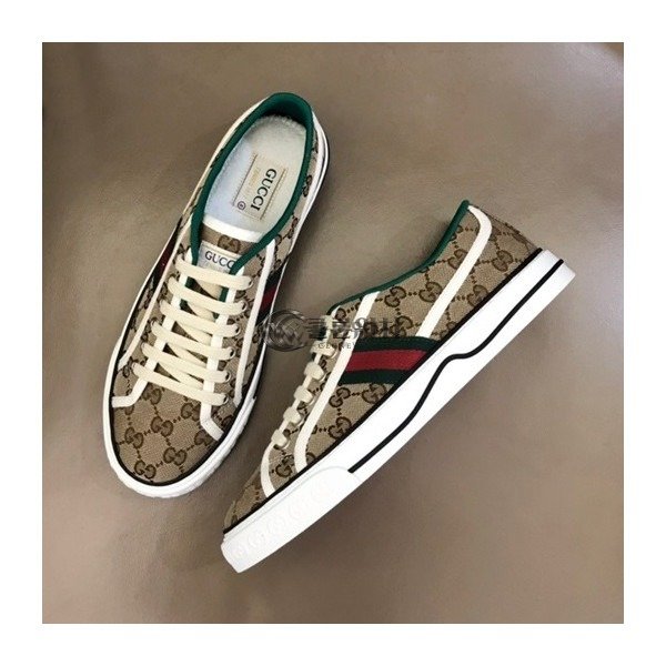 ✨구찌 남/녀 테니스 브라운 스니커즈- Unisex Brown Sneakers