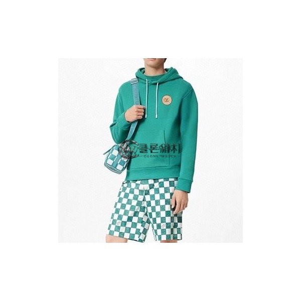 ✨루이비통 남자 블루 후드티