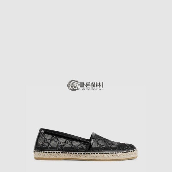 ✨구찌 여성 크리스탈 GG 에스파드릴