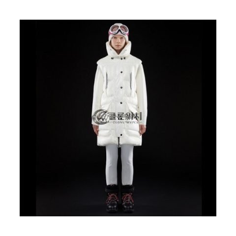 ✨Moncler 2019 Womens Patch Logo Modern Duck Down Padding Vest - 몽클레어 2019 여성 패치 로고 모던 덕다운 패딩 조끼 Moc01035x.Size(s - l).2컬러(블랙/화이트)