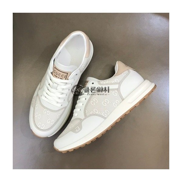 ✨구찌 남성 클래식 화이트 스니커즈- Mens White Sneakers