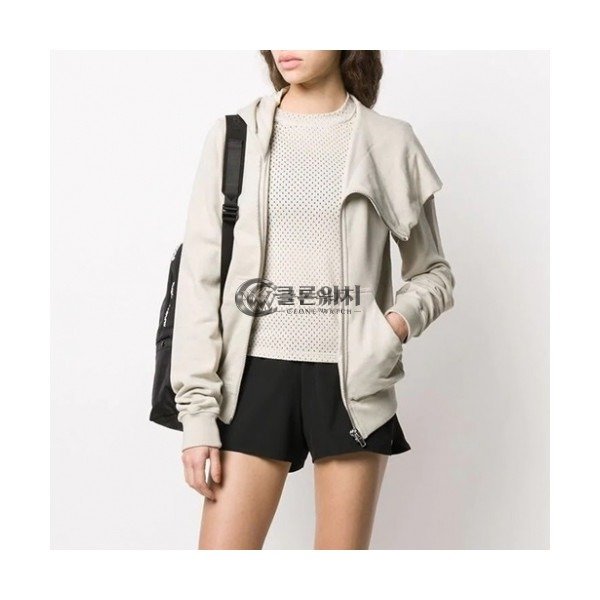 ✨Rick Owens Cotton Zip-up Hoodie - 릭오웬스 여성 집업 후드티 - ric82x