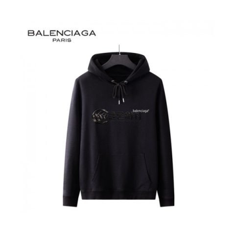 ✨[발렌시아가]Balenciaga 2020 Mm/Wm Logo Cotton Oversize Hoodie - 발렌시아가 2020 남/녀 로고 코튼 오버사이즈 후디 Bal0826x.Size(s - 2xl).블랙