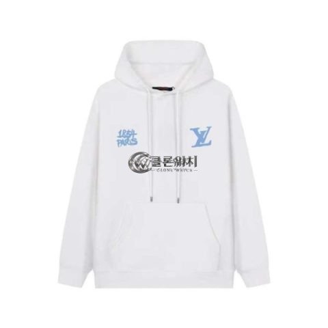 ✨루이비통 남성 화이트 후디