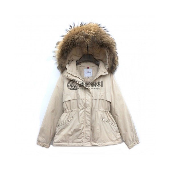 ✨Moncler 2019 Womens Patch Logo Duck Down Jacket - 몽클레어 2019 여성 패치 로고 덕다운 자켓 Moc01249x.Size(s - l).베이지