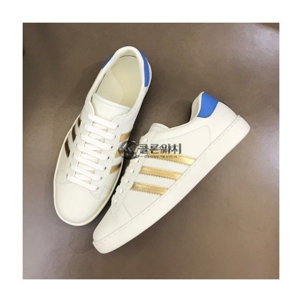✨구찌 남성 클래식 골드 스니커즈- Mens Gold Sneakers