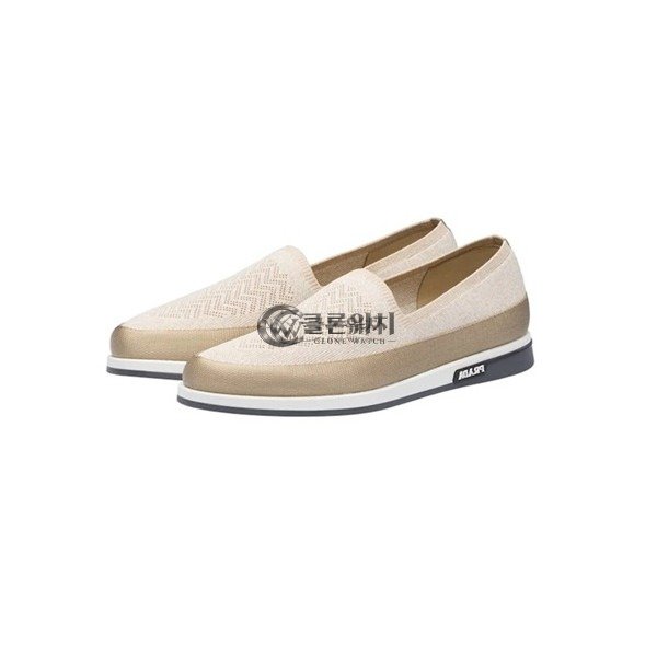 ✨[매장판]Prada 2020 Mens Knit Slip On - 프라다 2020 남성용 니트 슬립온,PRAS0489,Size(240 - 270).베이지