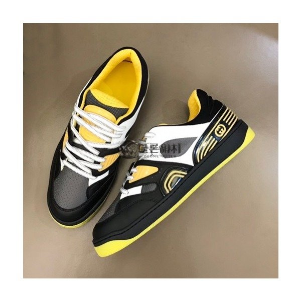 ✨구찌 남성 Basket 블랙 스니커즈- Mens Black Sneakers