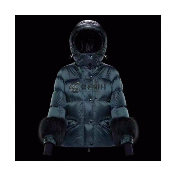 ✨[매장판]Moncler 2019 Womens Patch Logo Modern Down Padding - 몽클레어 2019 여성 패치 로고 모던 다운 패딩 Moc0560x.Size(s - l).그린