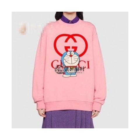 ✨[구찌]Gucci 2021 Womens Logo Crew-neck Cotton Tshirts - 구찌 2021 여성 로고 코튼 크루넥 코튼 긴팔티 Guc03431x.Size(s - l).핑크