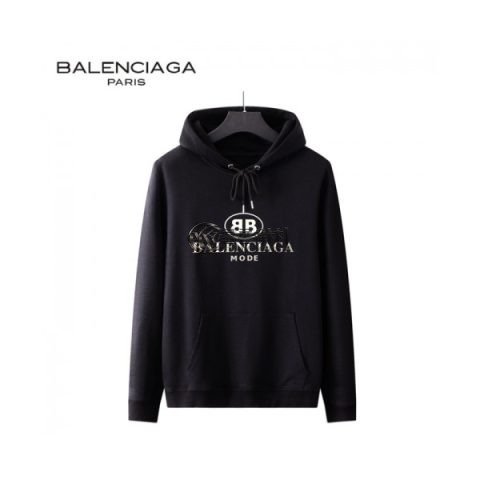 ✨[발렌시아가]Balenciaga 2020 Mm/Wm Logo Cotton Oversize Hoodie - 발렌시아가 2020 남/녀 로고 코튼 오버사이즈 후디 Bal0821x.Size(s - 2xl).블랙