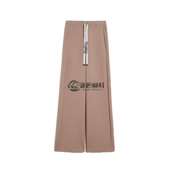✨막스마라 여성 와이드 레그 저지 팬츠