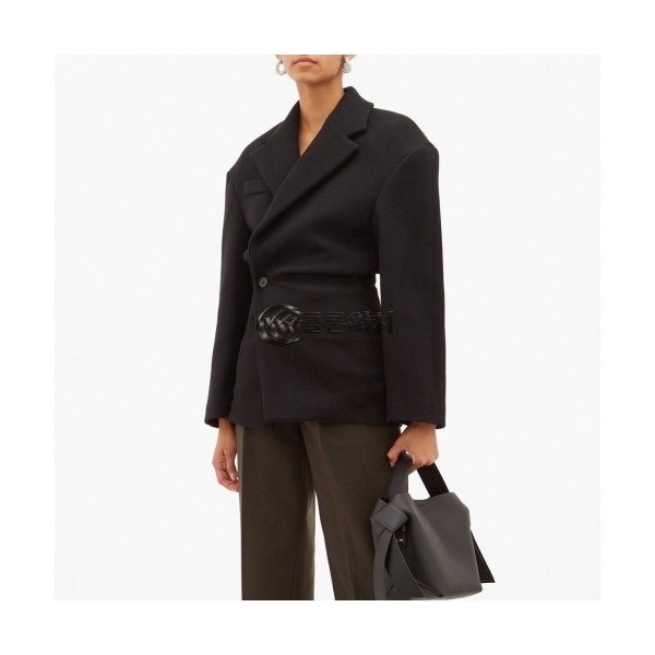 ✨Alexsander Wang 2019 Womens Cashmere Jacket - 알렉산더왕 2019 여성 캐시미어 자켓 Alw0045x.Size(s - l).블랙