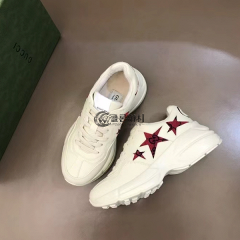 ✨Gucci 2021 Mm/Wm Leather Sneakers,GUCS1562 - 구찌 2021 남여공용 레더 스니커즈,Size(225-270),화이트