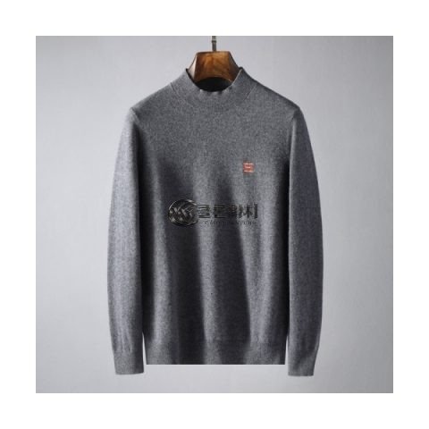 ✨[에르메스]Hermes 2021 Mens Crew-neck Wool Sweater - 에르메스 2021 남성 크루넥 울 스웨터 Her0572x.Size(m - 3xl).그레이