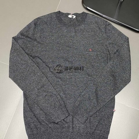 ✨[에르메스]Hermes 2025 Mens Crew-neck Wool Sweater - 에르메스 2025 남성 크루넥 울 스웨터 Her0527x.Size(m - 3xl).그레이
