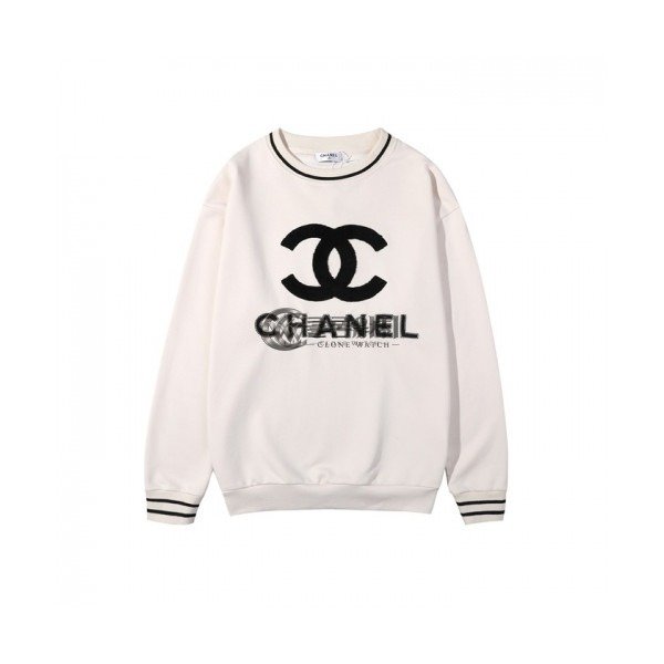 ✨Chanel Mm/Wm Crew-neck Logo Cotton Tshirt White - 샤넬 2021 남/녀 크루넥 로고 코튼 긴팔티 Cnl0803x Size(s - xl) 화이트