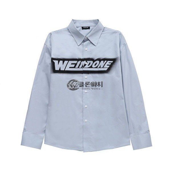 ✨웰던 남/녀 캐쥬얼 그레이 셔츠- Welldone Unisex Gray Tshirts