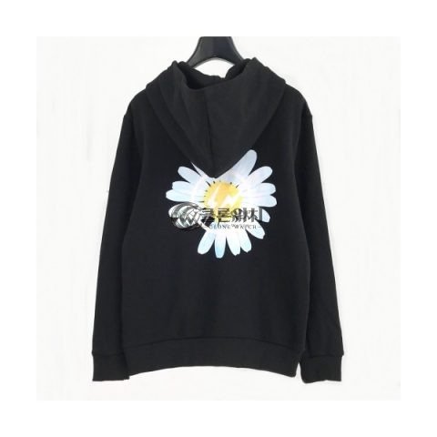 ✨[피스마이너스원]Peaceminusone 2020 Mens Flower Cotton Hoodie - 피스마이너원 2020 남성 플라워 코튼 후디 Pea003x.Size(m - 2xl).블랙